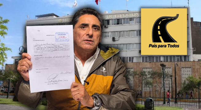 Carlos Álvarez renuncia al partido País para Todos: “Así como me inscribí, me desafilio”