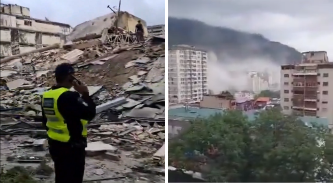 Terremoto de magnitud 7.1 sacude Venezuela: reportan edificios destruídos tras sismo