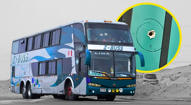 Ataque a balazos contra empresa de transporte Z Buss | VIDEO