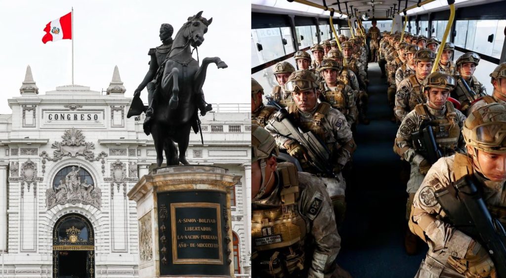 Congreso aprueba en segunda votación cadena perpetua para policías y militares vinculados al crimen