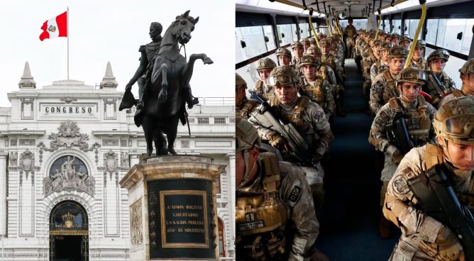 Congreso aprueba en segunda votación cadena perpetua para policías y militares vinculados al crimen