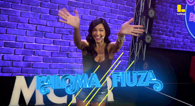 “Estoy contentísima de estar aquí”: Paloma Fiuza llega como invitada especial a Me Caigo de Risa