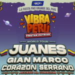 Juanes y Gian Marco llegan a la Ciudad Festival de Vibra Perú