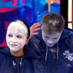 Me Caigo De Risa: ¡Lita Pezo y Renzo Schuller terminaron cubiertos de harina!
