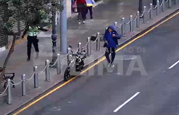 Balacera en el interior de la iglesia La Merced deja cambista herido en el Centro de Lima