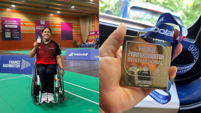 ¡La peruana Pilar Jáuregui se consagra campeona del mundo en Para Bádminton!