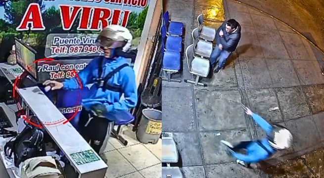 Extorsionador balea empresa de transporte y deja herido a trabajador