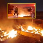 Incendio en Barrios Altos deja 10 casa afectadas y obliga a vecinos a huir por los techos