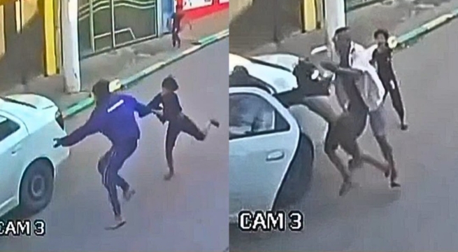 Intentó secuestrar a un niño en bicicleta, pero un vecino evitó el crimen