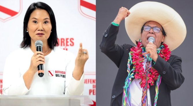 Entre actas observadas y recursos de nulidad: así afrontan Keiko Fujimori y Roberto Sánchez la espera del resultado final