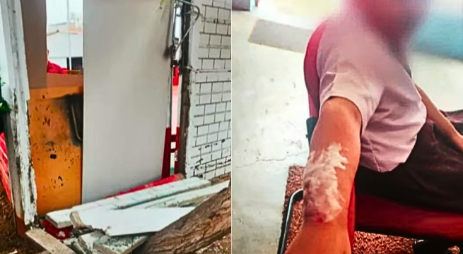 Muro cae sobre niños durante recreo en colegio: menores están hospitalizados