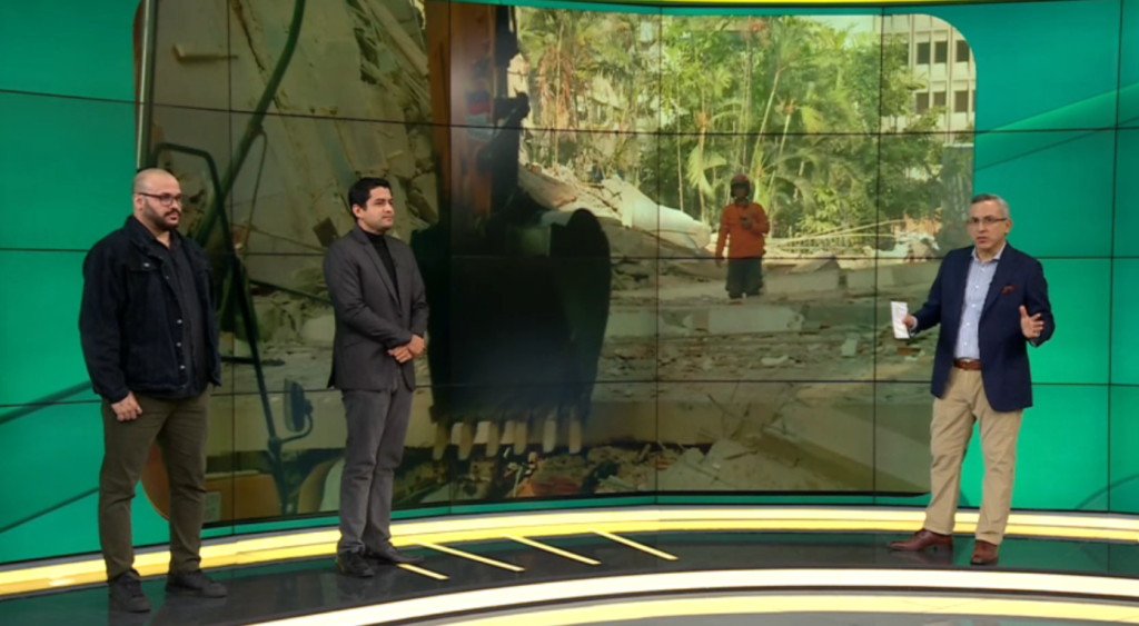 Periodistas de Latina Noticias relatan cómo se vivió el terremoto en Venezuela | VIDEO