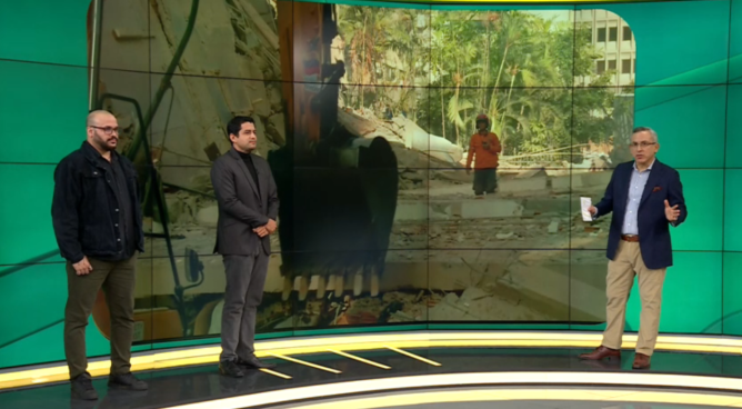 Periodistas de Latina Noticias relatan cómo se vivió el terremoto en Venezuela | VIDEO
