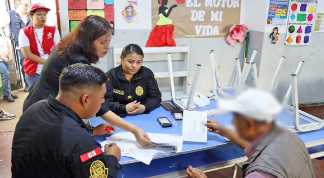 Fiscalía: se registraron 116 incidencias y 72 detenidos durante la segunda vuelta