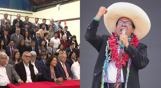 Roberto Sánchez presentó a su equipo técnico y su nuevo plan de gobierno | VIDEO