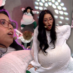 Me Caigo de Risa: ¡Lita Pezo dio a luz y Mauricio Mesones terminó siendo su mamá!