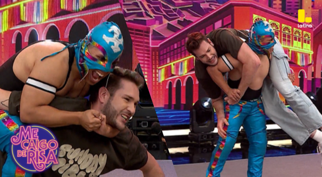 Me Caigo De Risa: ¡El luchador profesional pudo con Eduardo Romay y terminó cargándolo!
