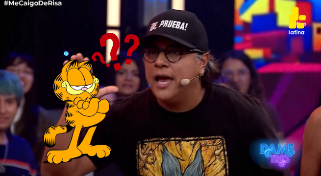 Me Caigo de Risa: ¡Emilram Cossío confundió a Garfio con Garfield y el público no tuvo piedad!