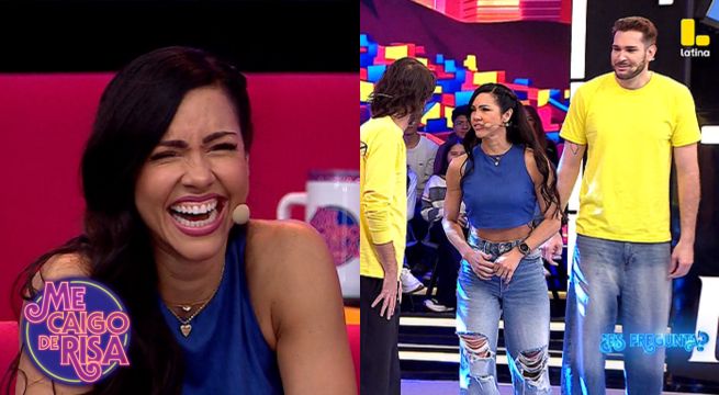 Me Caigo De Risa: ¡Paloma Fiuza olvidó las reglas y dijo un inesperado comentario a Manuel Gold!