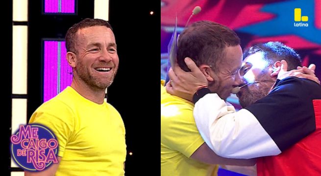 Me Caigo De Risa: ¡Peláez le dijo a Rodrigo Sánchez Patiño que es su favorito y casi termina en beso!