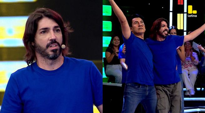 ¡Manuel Gold inventa sus propios pasos y termina en el suelo junto a Armando Machuca en Me Caigo De Risa!