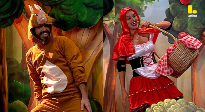 ¡Manuel Gold se luce como el lobo en Me Caigo de Risa!