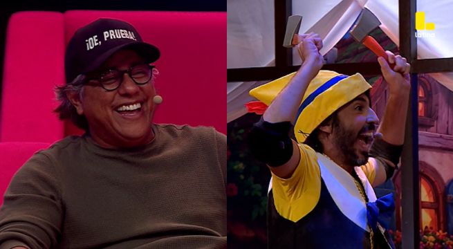 ¡Renzo Schuller trolea a César Ritter por su peluca y hace estallar de risa a Emilram Cossío!