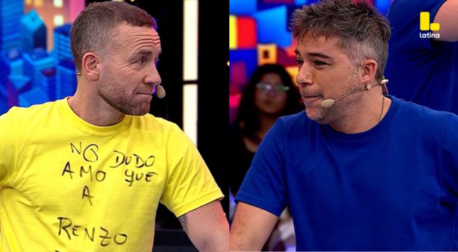 Me Caigo De Risa: ¡Renzo Schuller reacciona a las bromas de Rodrigo Sánchez Patiño y desata las risas!