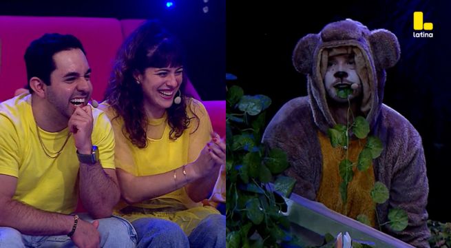 Me Caigo De Risa: ¡Eduardo Romay aparece como un tierno oso y su entrada termina en una aparatosa caída!