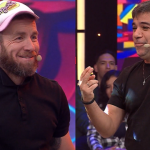 ¡El juego arranca con Jely Reátegui y termina en un divertido caos con Renzo Schuller en Me Caigo de Risa!