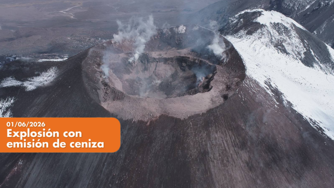 Arequipa en ALERTA: IGP advierte emisión de cenizas del volcán Sabancaya y mantiene nivel naranja