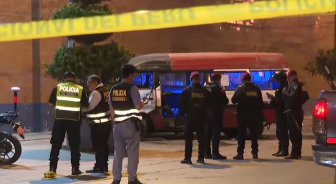 Callao: chofer y niña de 2 años terminan heridos tras ataque armado
