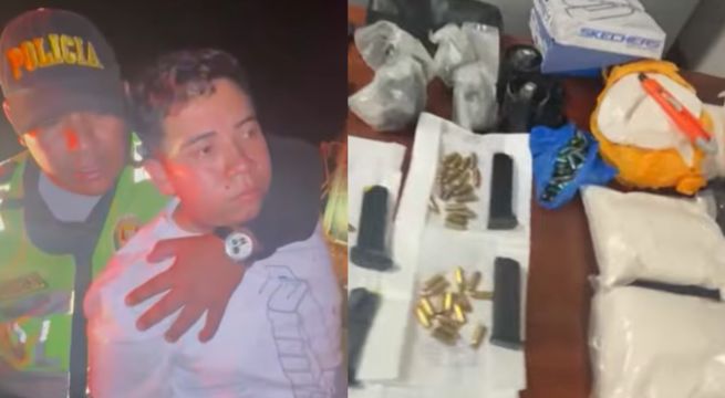 Piura: cae presunto abastecedor de ‘Los Pulpos’ con armas, explosivos y droga