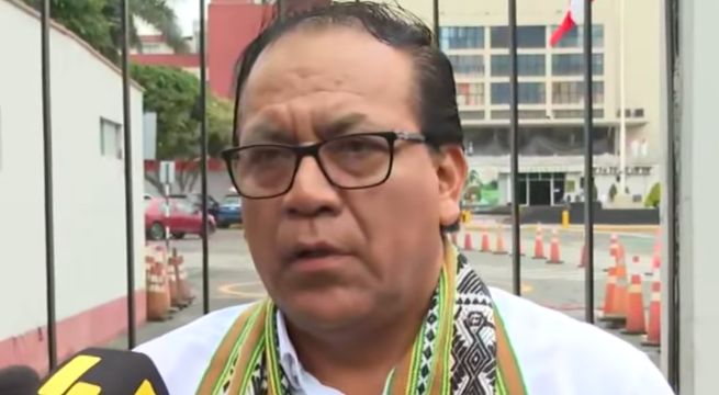 Roberto Sánchez coordina con la Policía y reafirma marcha pacífica de hoy en Lima
