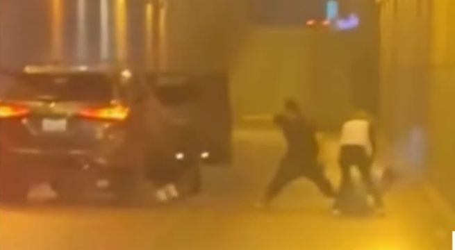 Encapuchados asaltan a familia en bypass en San Juan de Miraflores