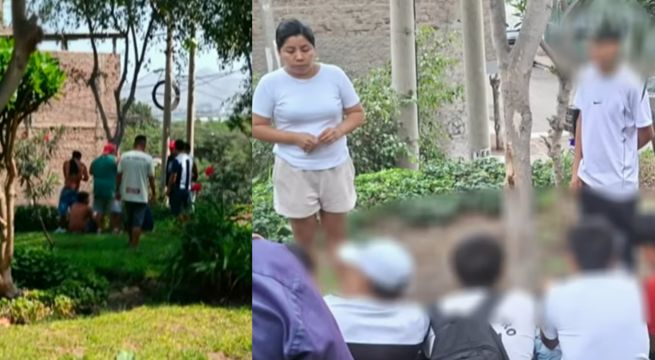 Convierten parque en fumadero y amenazan a vecinos que intentan retirarlos