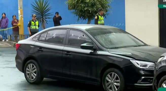 Masacre en Comas: asesinan  a dos personas dentro de un auto y dejan un herido