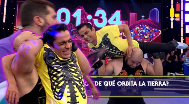 Me Caigo De Risa: ¡Julio Díaz terminó hecho papilla! El participante sorprendió al responder 21 preguntas entre muchos golpes