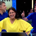Me Caigo De Risa: Luciana Arispe le dice 'precioso' a Renzo Schuller, lo puso nervioso y lo hizo perder