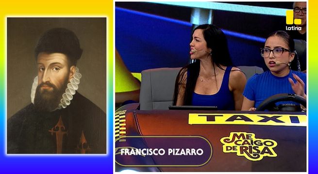 Me Caigo De Risa: ¡El personaje era Francisco Pizarro, pero las pistas de Paloma Fiuza confundieron más a Lita Pezo!