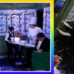 ¡Pidieron más chocolate y terminó cayéndose todo! Lita Pezo protagonizó inesperada caída en MCDR