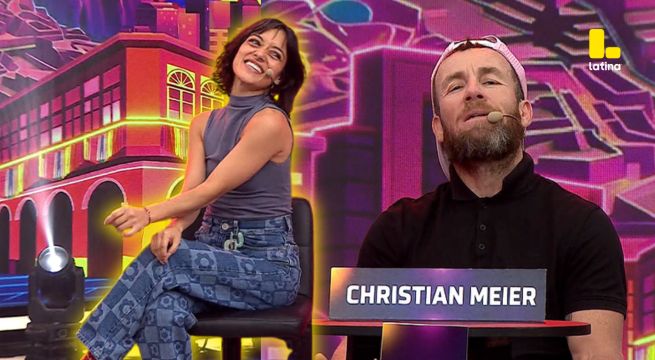 Me Caigo De Risa: ¡Rodrigo Sánchez Patiño, imitando a Christian Meier, le lanzó atrevido comentario a Jely Reátegui!