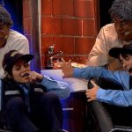 Me Caigo De Risa: ¡Jely Reátegui terminó con la cabeza empapada de shampoo y Eduardo Romay salió volando por las escaleras!
