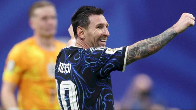 Lionel Messi apuntó contra los 