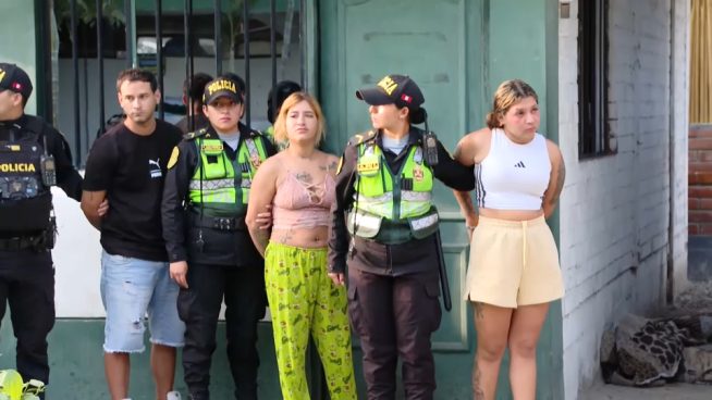 Detienen a extorsionadores en flagrancia tras detonar artefacto en puerta de local