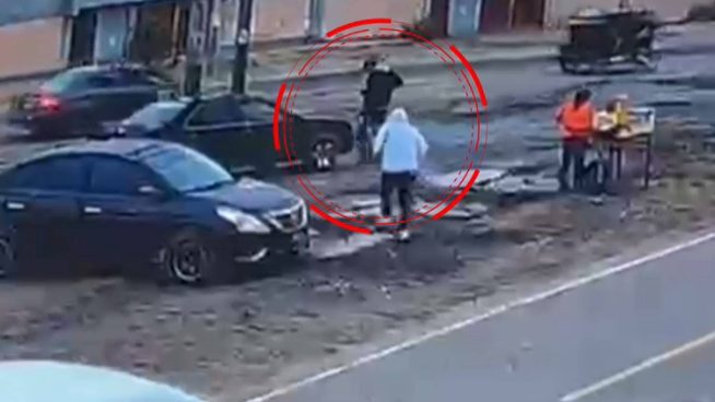 Padre de familia fue asesinado de varios balazos tras dejar a su hijo en el colegio | VIDEO
