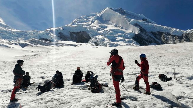 Drone captó huellas donde se espera hallar a los montañistas desaparecidos en el Huascarán | VIDEO