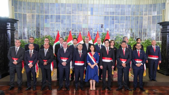Keiko Fujimori lideró su primer Consejo de Ministros en Palacio de Gobierno