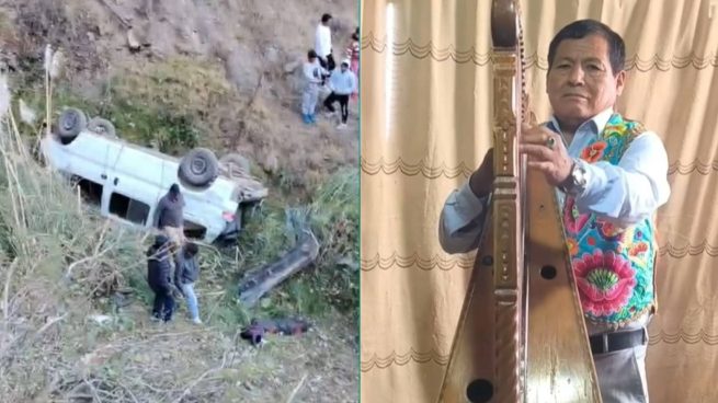 Mueren tres músicos en accidente de tránsito en la sierra de Lima: su auto cayó a precipicio
