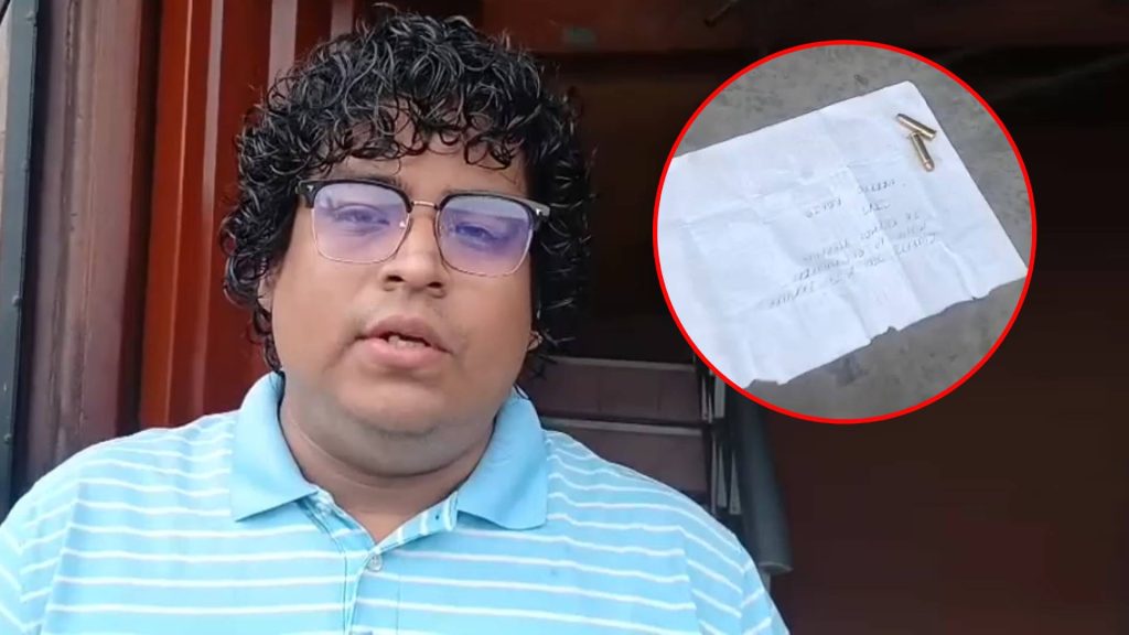 Delincuentes amenazan y envían balas a periodista de Iquitos